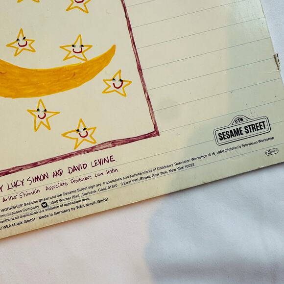 Vintage 1980 CTW Sesame Street In Harmony Vinyl Record - Picture 14 of 14